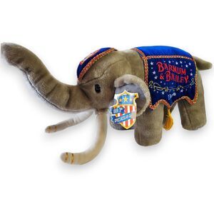 Ringling Bros Circus Elephant Plush 130th Anniversary 20"